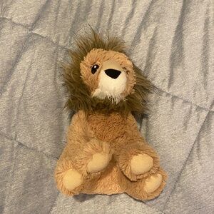 Brown Stuffed Lion Plush Toy